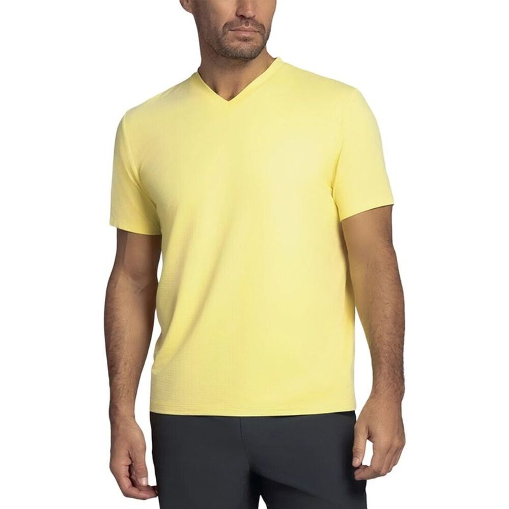 Ibkul Mens  T-Shirt, Yellow